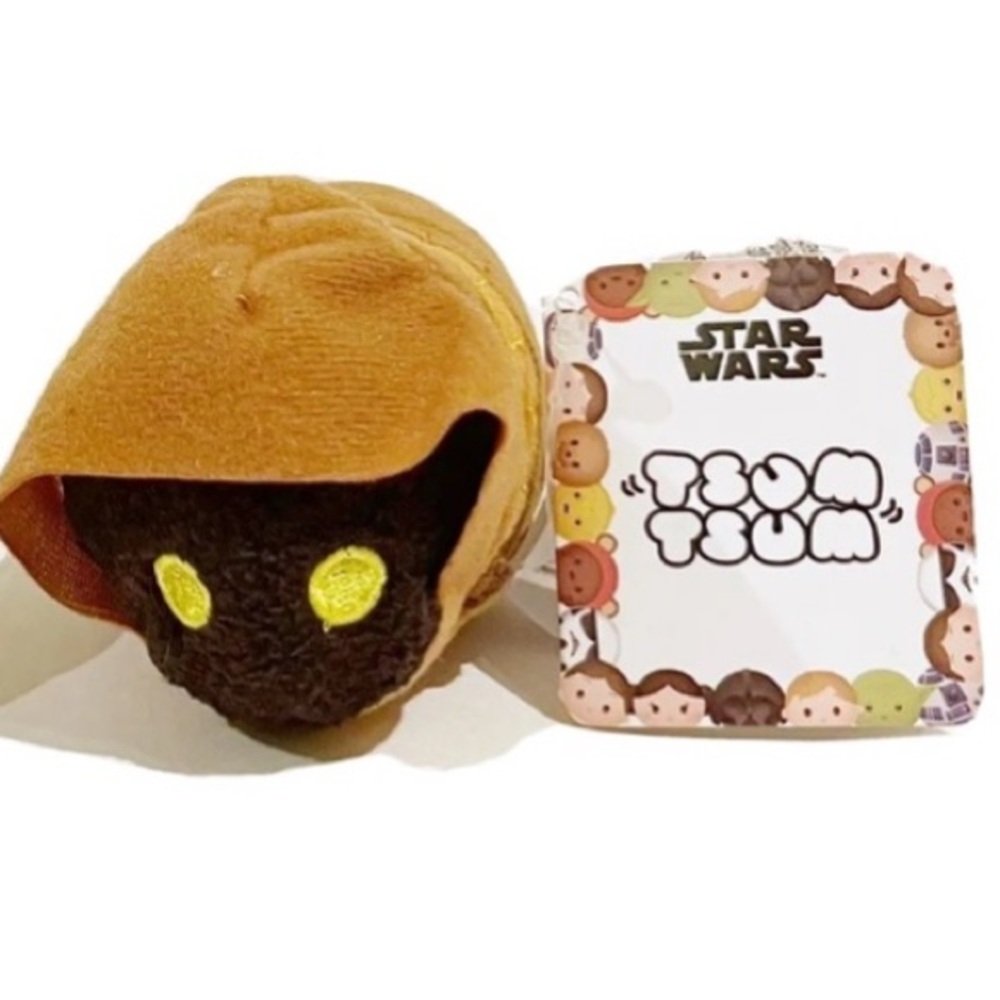 Disney Star Wars Tsum Tsum Jawa Mini Plush Toy Stuffy Stuffed LucasFilm Brown